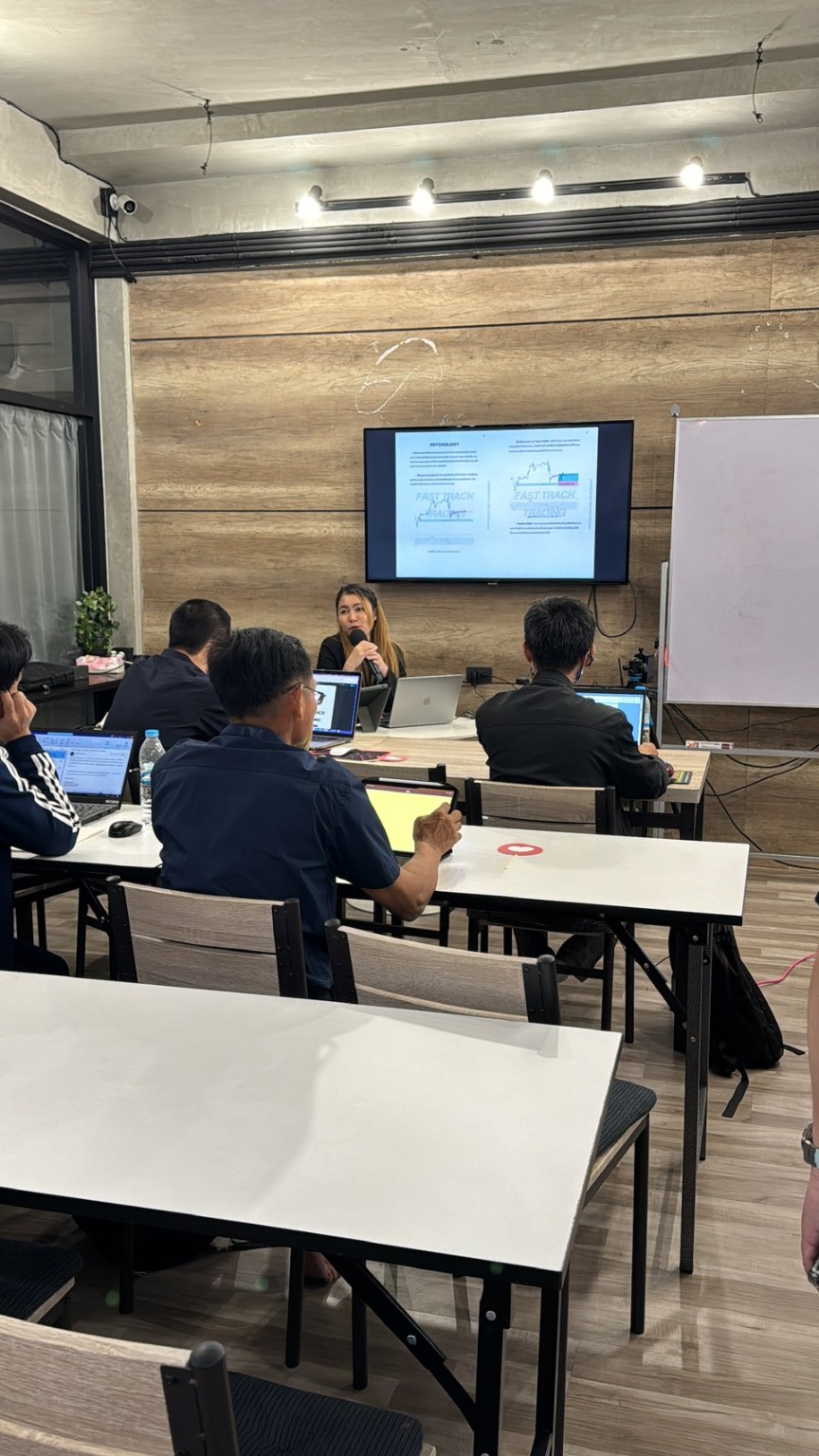 บรรยากาศห้องเรียน PU MoneyMind